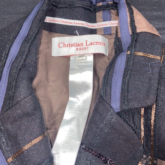 Christian Lacroix Jackets & Blazers - Christian Lacroix Bazar wool blazer/jacket